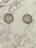 White Sparkle Druzy