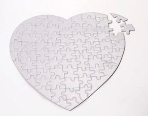 Heart Puzzle Blank