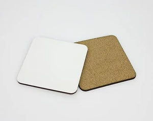 Square Cork Coasters Blank